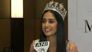Miss World 2023 To Be Held in India, Miss India World Sini Shetty Expresses Her Excitement Over the Joyous News (Watch)